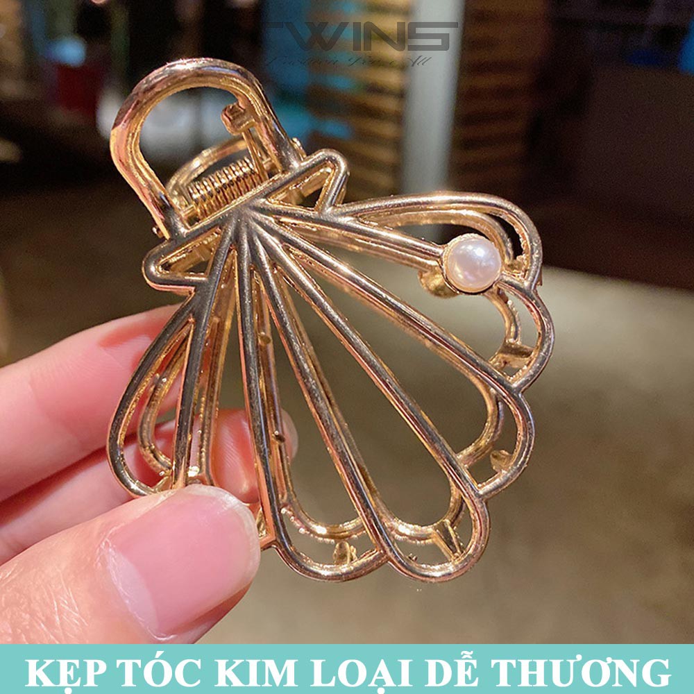 Kẹp tóc kim loại nhiều hình SK112 sang trọng, dễ thương, xinh đẹp phong cách Hàn Quốc làm phụ kiện tóc cho nữ