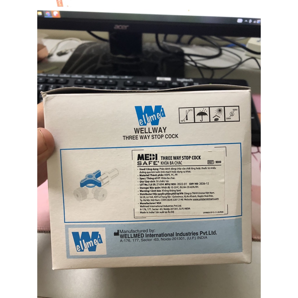 Khóa 3 chạc  giá hộp 50 cái