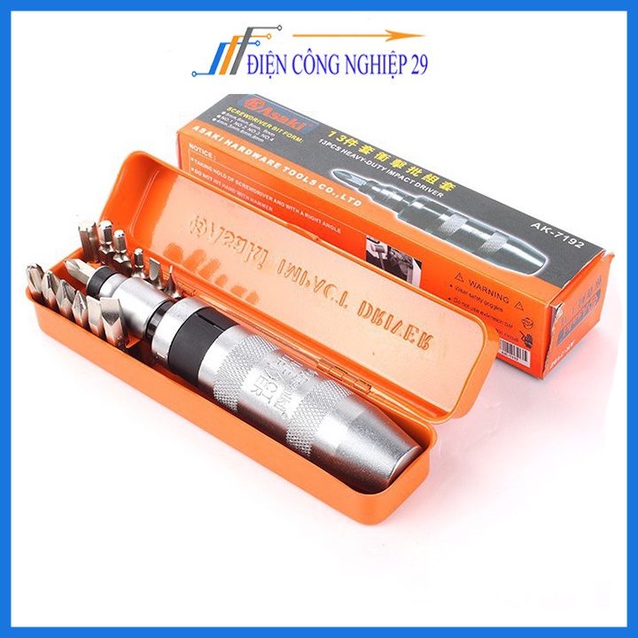 Bộ Tua Vít Đóng Asaki AK-7192