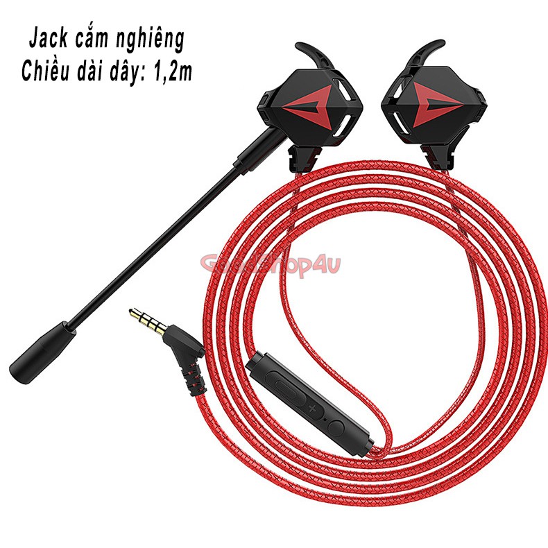 [PRO CHUYÊN GAME] Tai Nghe Chơi Game Nhét Tai Có ai nghe Gaming có mic G901 Jack 3.5mm; tai nghe chơi pubg, game mobil