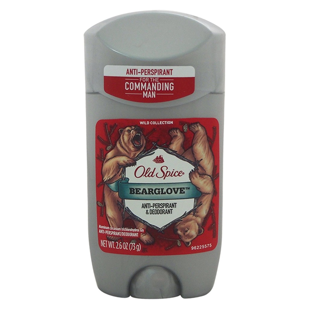 Lăn sáp khử mùi nam Old Spice Wild Collection Men's Deodorant Bearglove 73g (Mỹ)