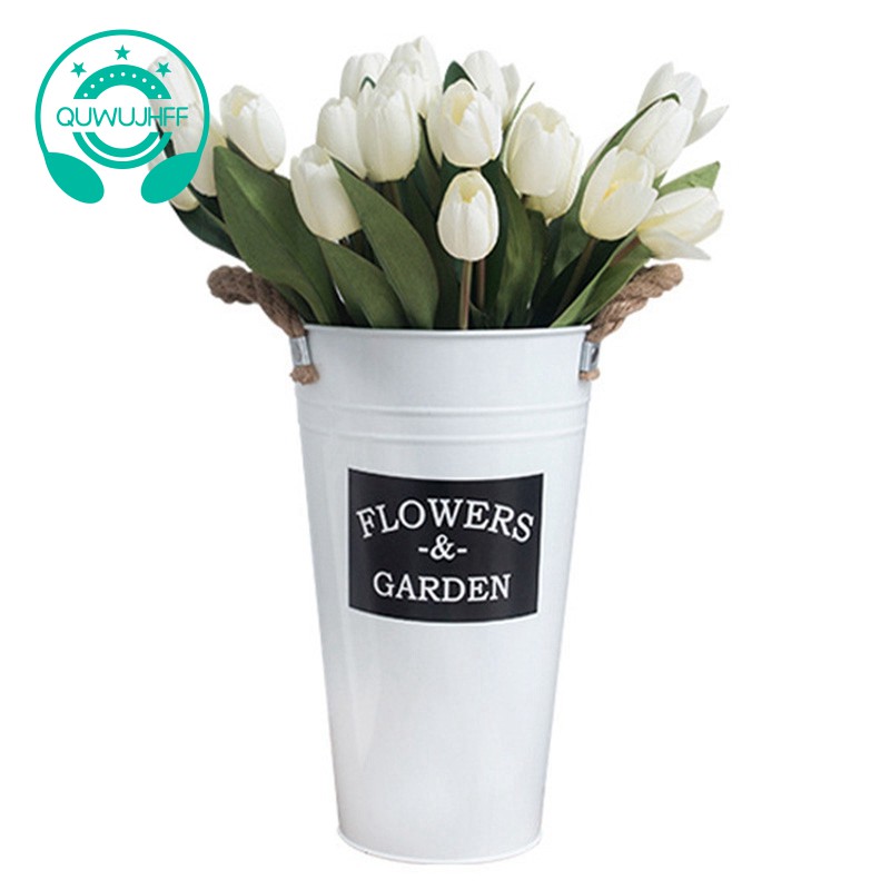 Chậu sắt trang trí cổ điển dùng để đựng hoa khô hoặc trang trí phong cách cổ điển trong gia đình