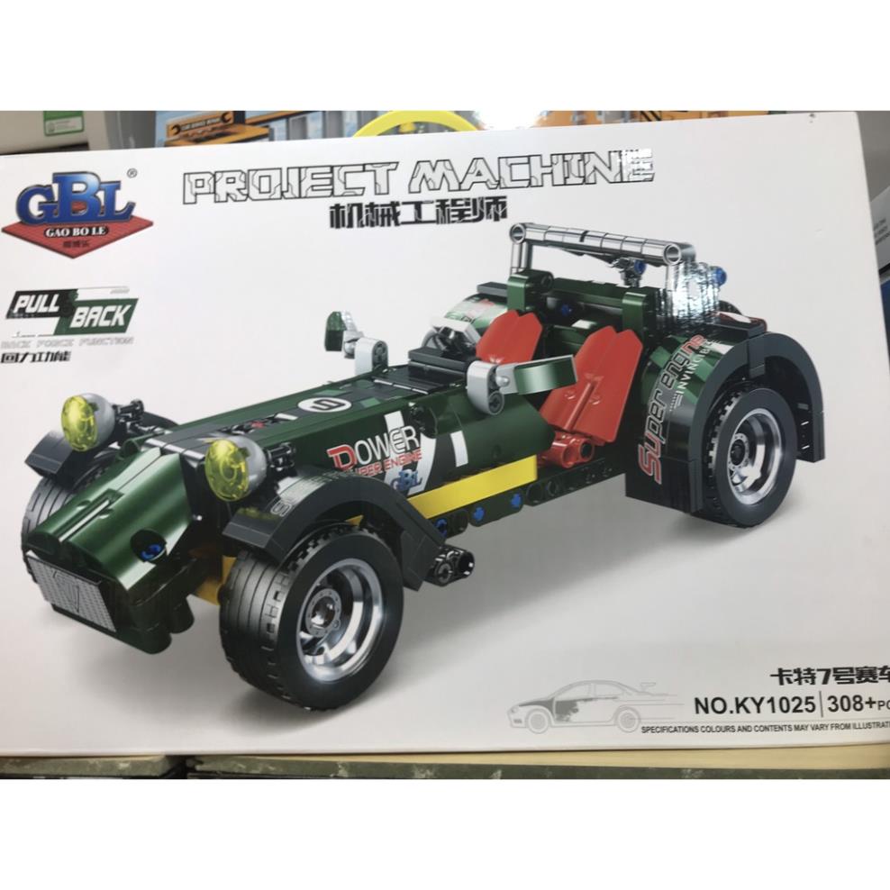 Đồ Chơi Lắp Ghép Lego Project Machine Mô Hình Xe NO.KY1025 308 PCS