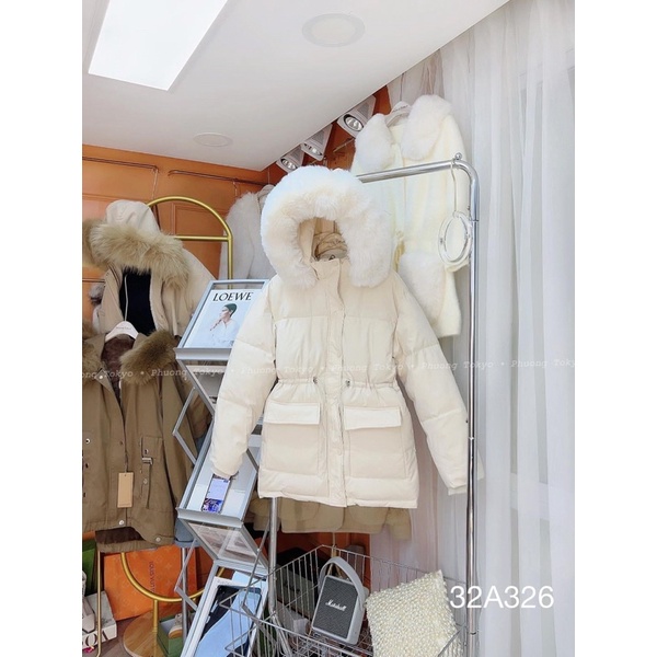 (Ảnh thật) ÁO PHAO LÔNG VŨ, ÁO KHOÁC NỮ MŨ LÔNG TO 919 | BigBuy360 - bigbuy360.vn