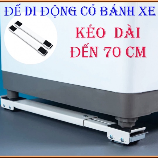 Chân Đỡ Di Động Tủ Lạnh -Máy Giặt Kéo Dài
