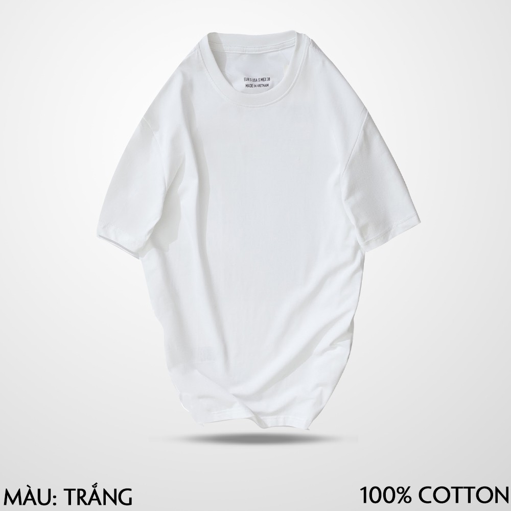 Áo Thun Nam Kboy Shop Áo Phông trơn Tay Ngắn Basic Unisex 100% Cotton Đẹp Co Giãn, Dáng Suông - AT01 | BigBuy360 - bigbuy360.vn