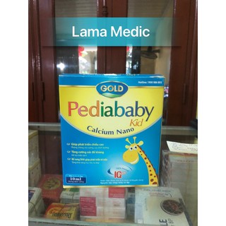 Calci trẻ em PEDIABABY KID (Calcium Nano)