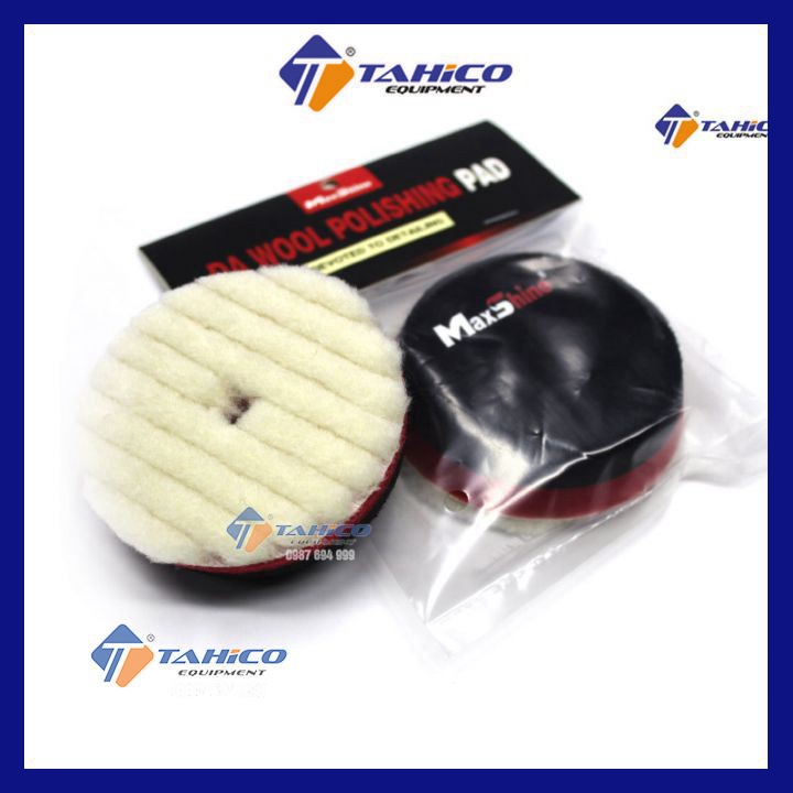 Phớt lông cừu xoắn đánh bóng 3D Wool Cutting Pad 3 inch ⚡CHÍNH HÃNG⚡ - Tahico