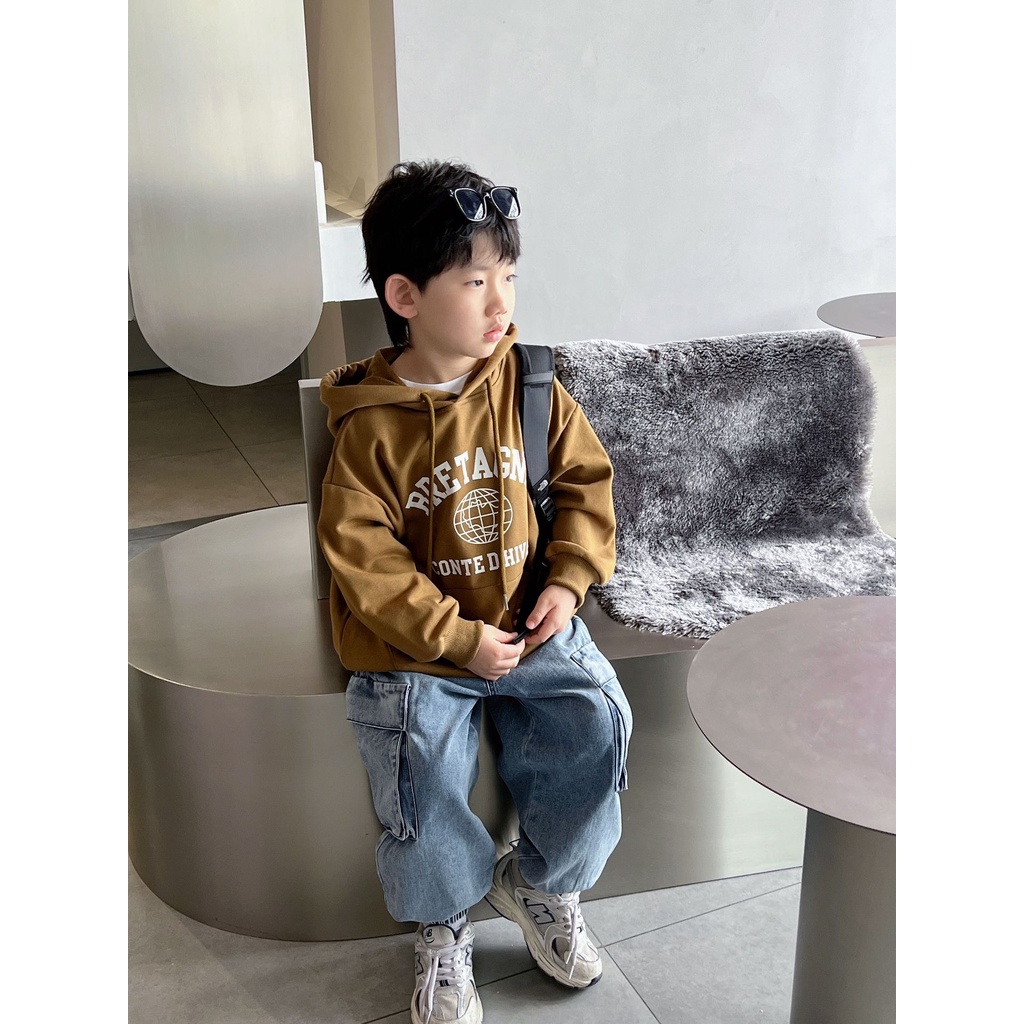 Áo hoodie BRETAGNE cho bé A846 [HÀNG CAO CẤP]