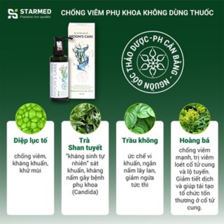 Dung dịch vệ sinh phụ nữ cho mẹ bầu và sau sinh Moon's Care