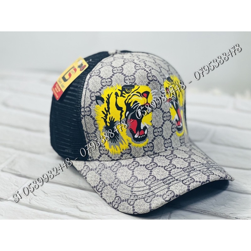 Nón Kết Phối Lưới 2 Con Hổ 🐯 Phong Cách Ulzzang Cá Tính Thoáng Mát Thể Thao