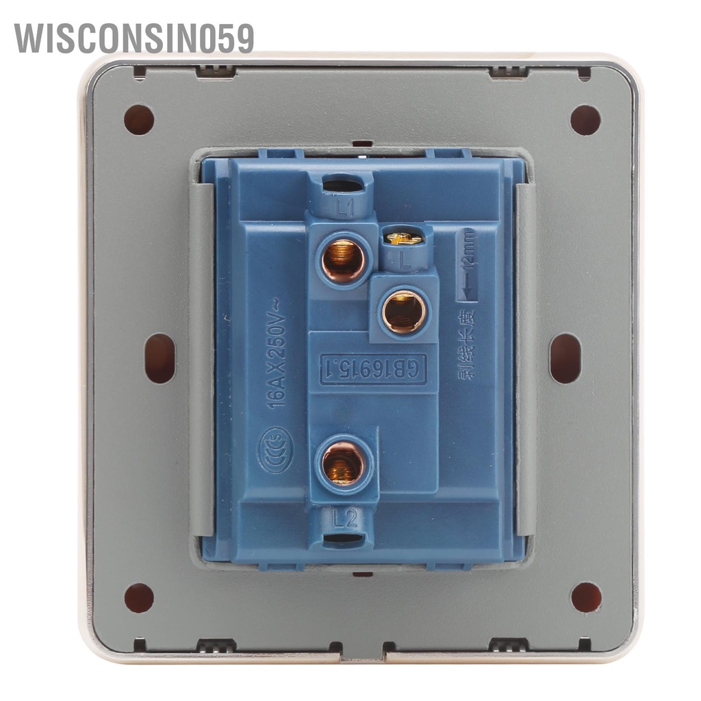 Wisconsin059 Nút mở cửa DC12V Bảng điều khiển công tắc cho hệ thống kiểm soát truy cập an ninh của ty gia đình