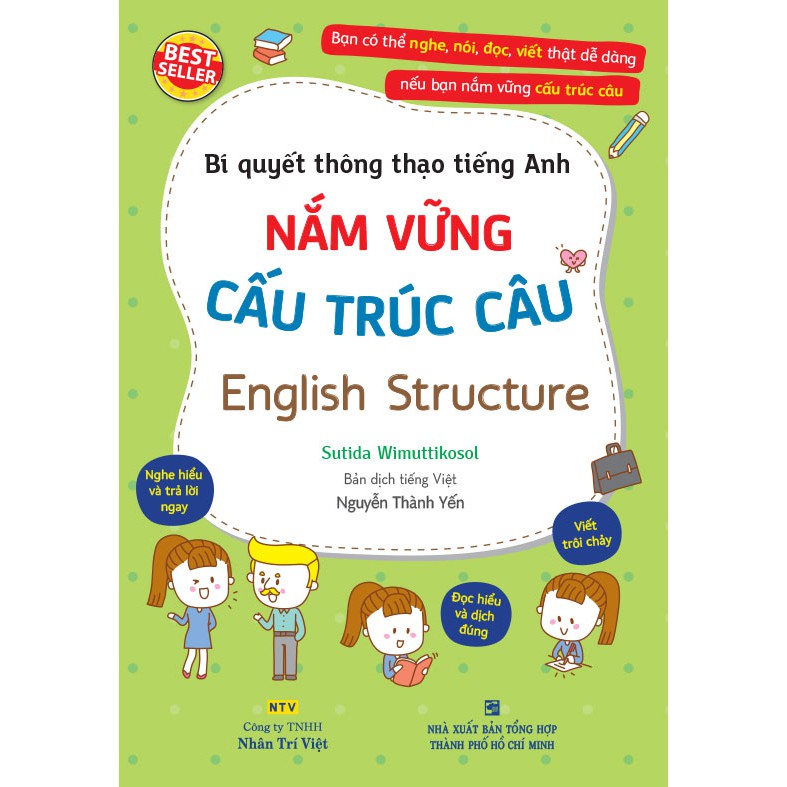 Sách English Structure - Bí quyết thông thạo tiếng Anh - Nắm vững cấu trúc câu