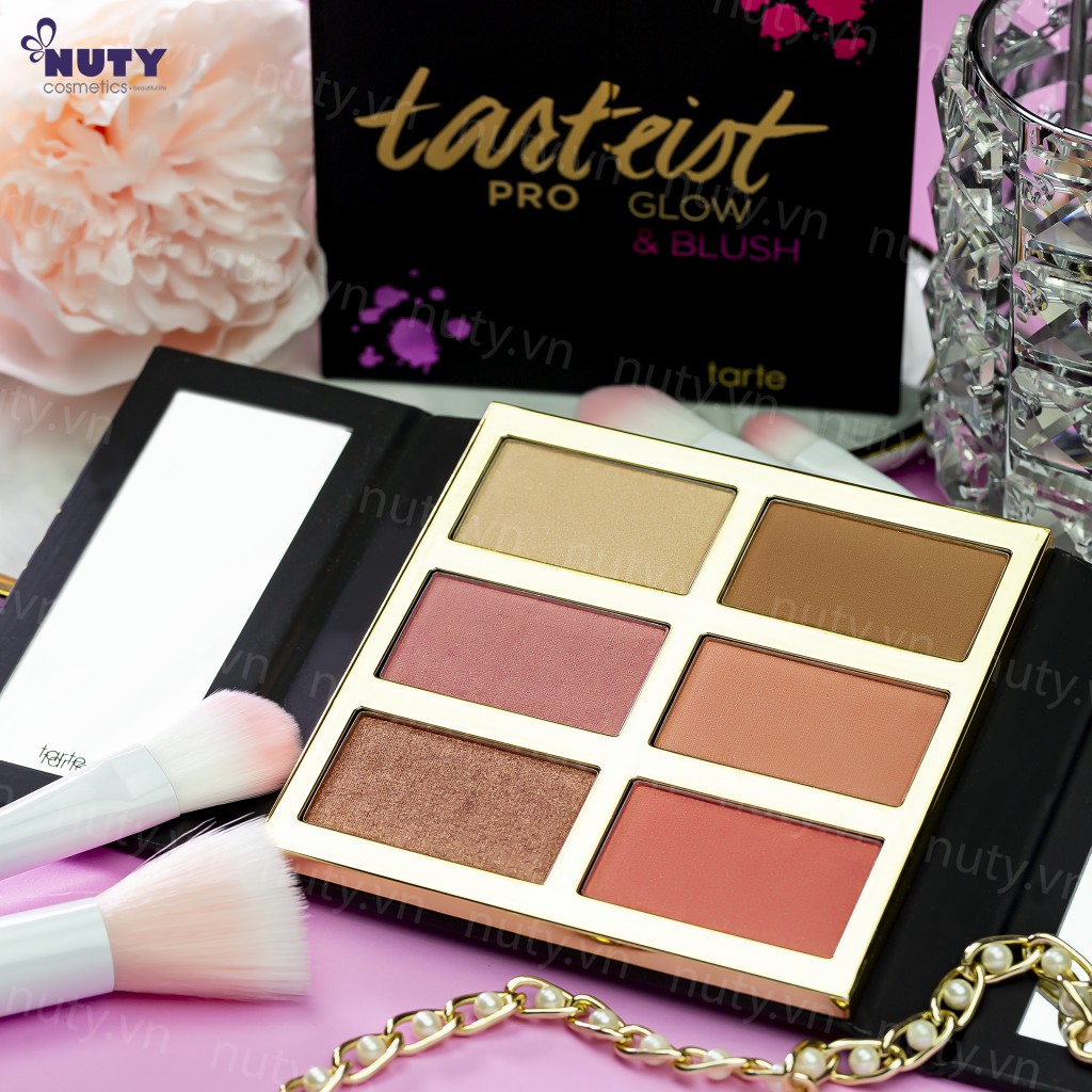 BẢNG MÁ HỒNG VÀ HIGHLIGHT TARTE TARTEIST PRO GLOW BLUSH CHÍNH HÃNG - 6351