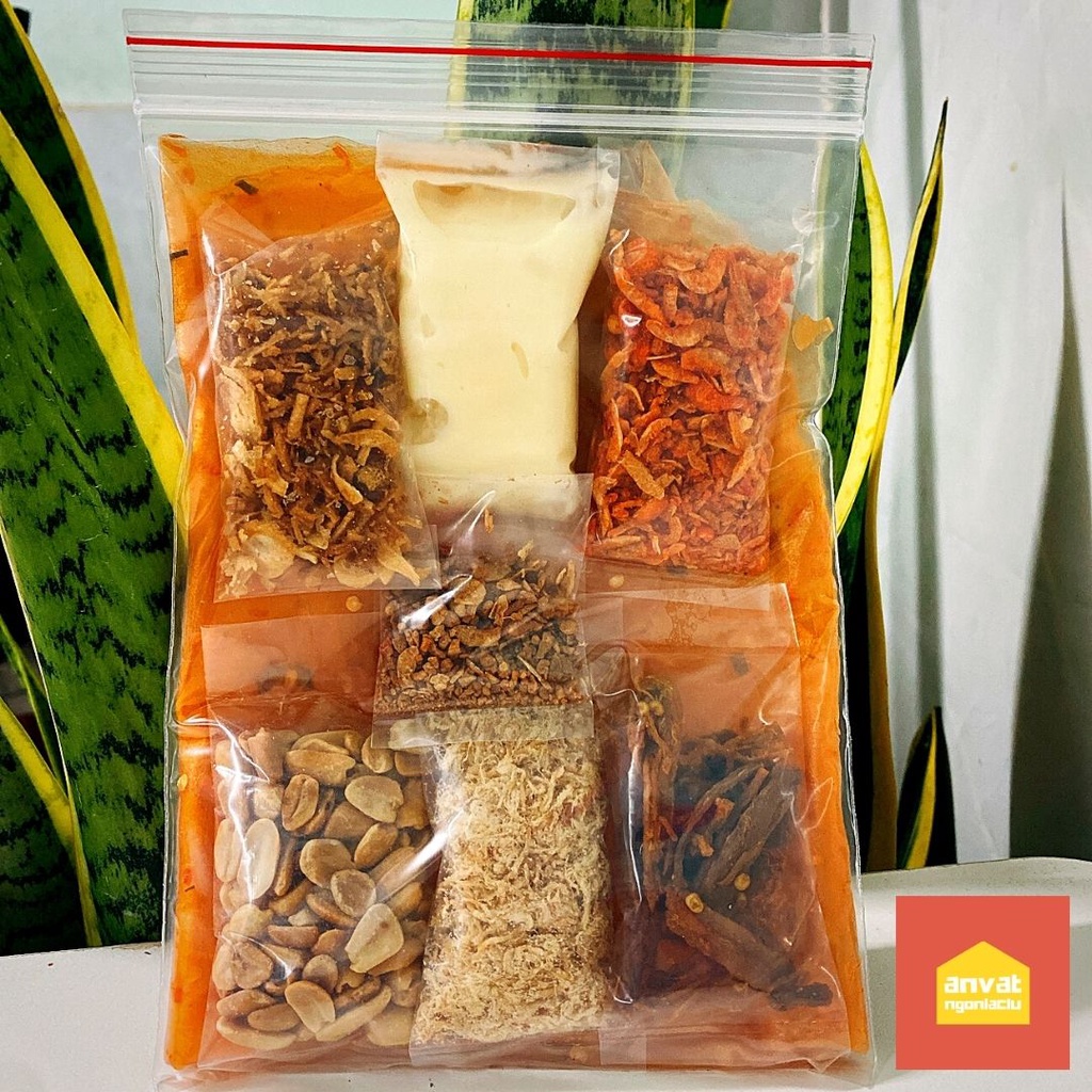 BÁNH TRÁNG BƠ 7 SẮC SIÊU TOPPING KHÔ HEO, CHÀ BÔNG BỊCH LỚN 23 NGƯỜI ĂN