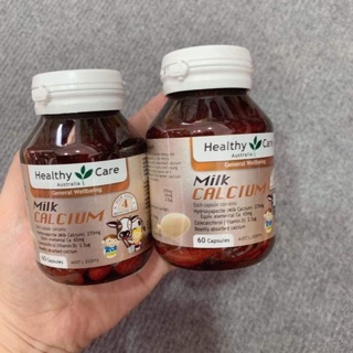 [Canxi sữa] Milk Calcium Healthy Care 60 viên Úc