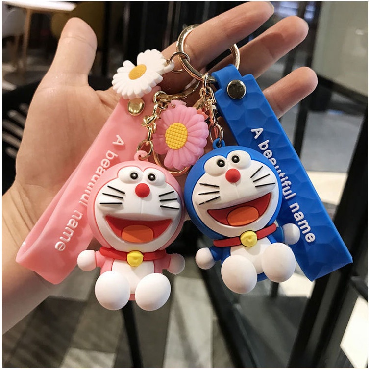 Móc Khóa Hình Mèo Máy Doraemon Hoạt Hình Đáng Yêu