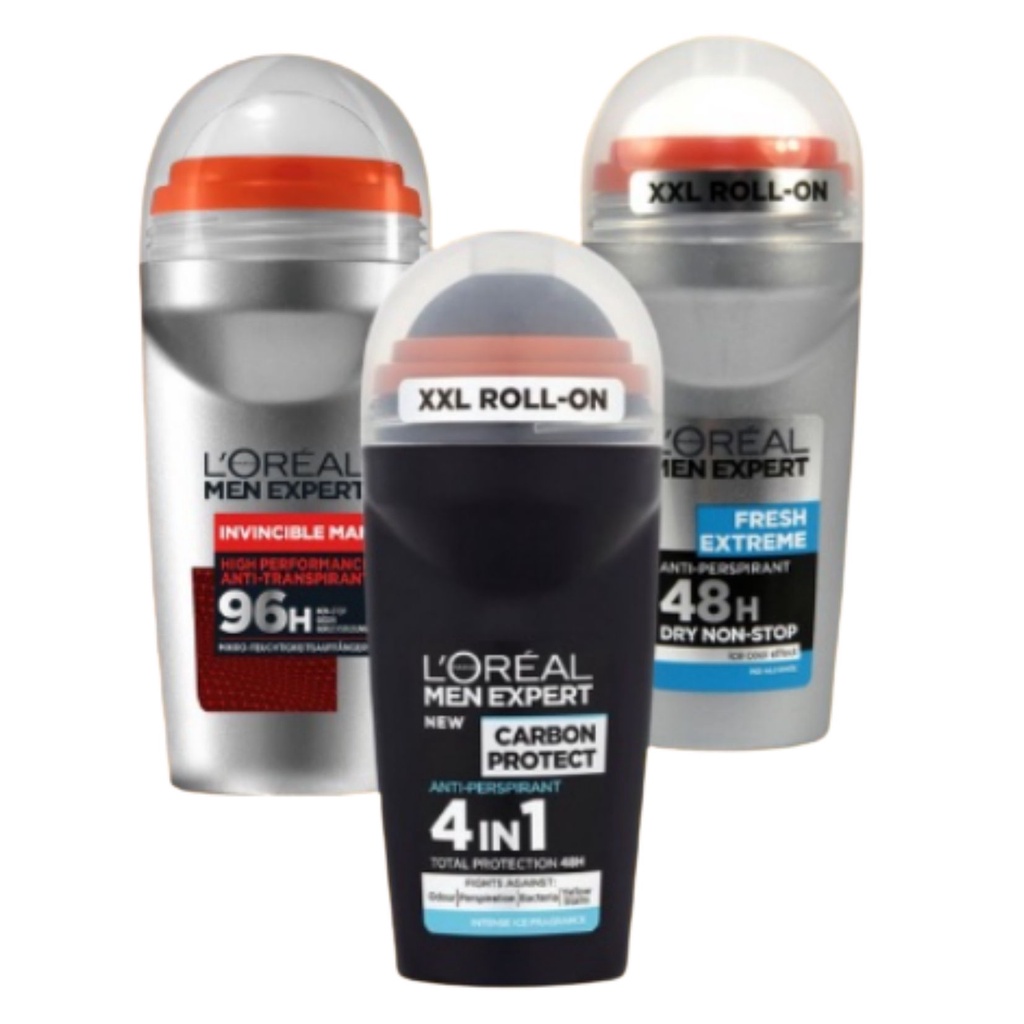 Lăn khử mùi nam Loreal Men Carbon Đức chống ố vàng đến 96h, lăn nách nam - Shop Viloet
