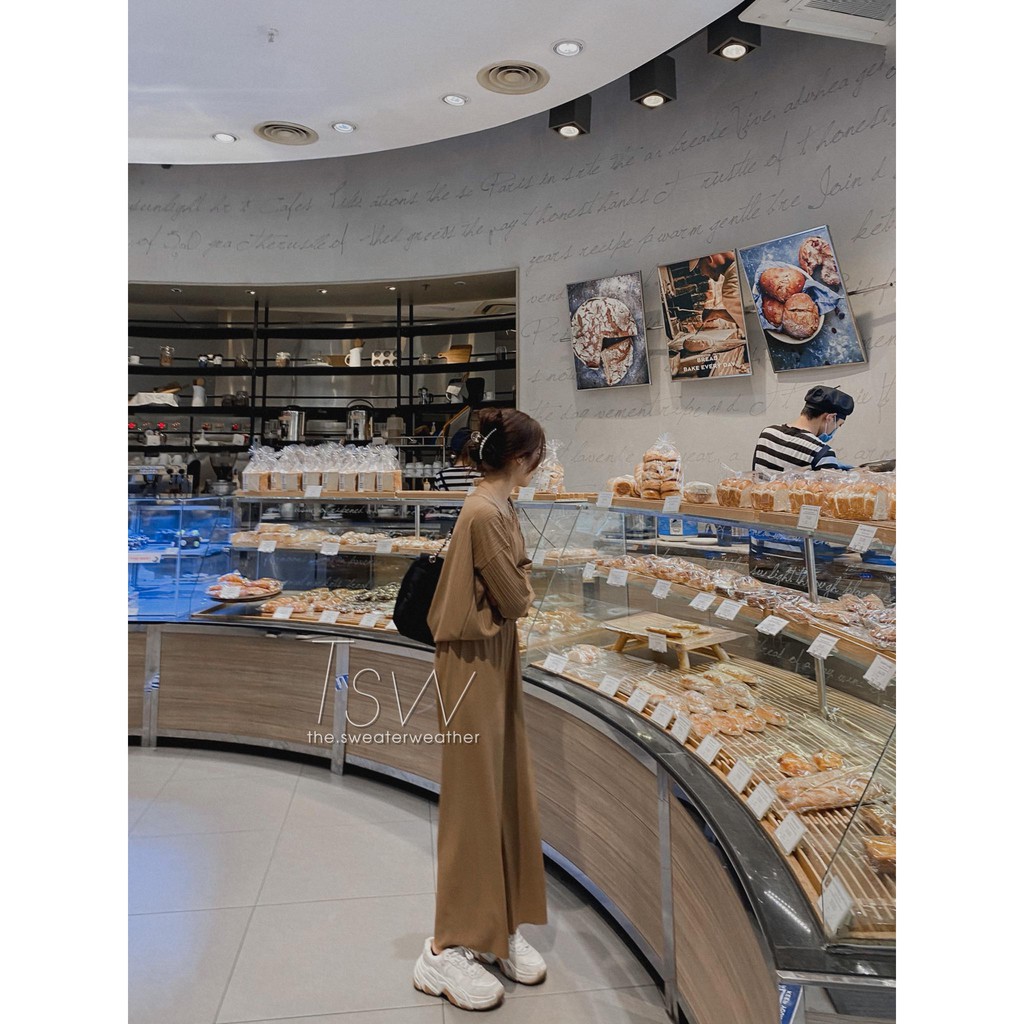 Set dập ly áo tay suông quần suông TSW (Ảnh thật) | BigBuy360 - bigbuy360.vn