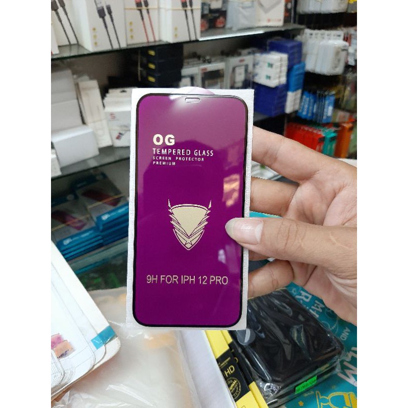 Kính cường lực OG iPhone 13 pro max/13/13 pro max/ 12 / 12 Pro / iphone 12 pro max Full màn hình