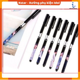 Bút in hình thành viên Bangtan có nắp