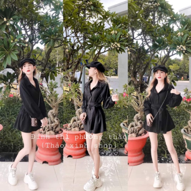 [Mã FATHANG5 giảm 10K đơn 50K] SET SOMI TAY DÀI THẮT EO KÈM SHORTS | BigBuy360 - bigbuy360.vn