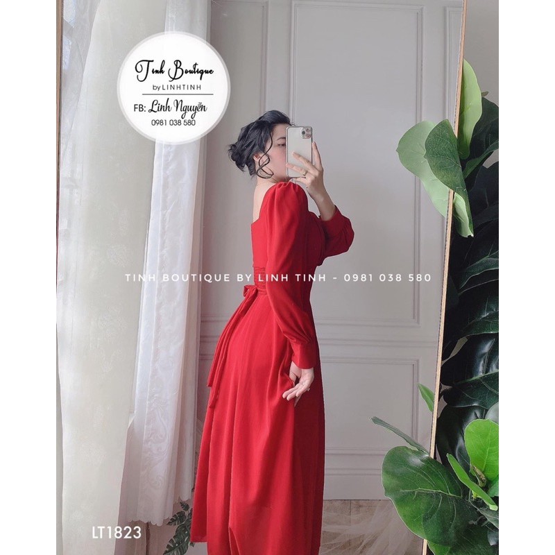 Đầm maxi voan tay dài dáng xoè , Đầm váy maxi đi chơi du lịch cao cấp | BigBuy360 - bigbuy360.vn