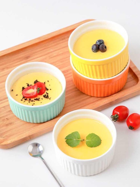 Cốc sứ ramekin /khuôn sứ bánh flan 100ml và 150ml