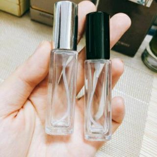 Combo 50 chai nước hoa 9ml nắp đen bạc