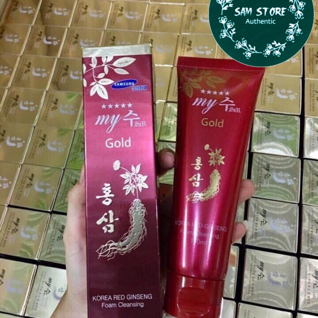 Sữa rửa mặt Sâm đỏ Hàn Quốc