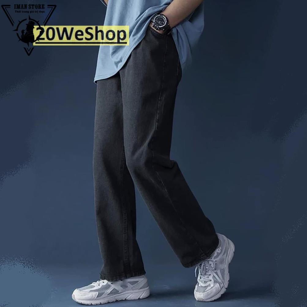 Quần Jean Ống Rộng, Baggy nam Dáng Suông Trơn 2021 SR-03 | BigBuy360 - bigbuy360.vn
