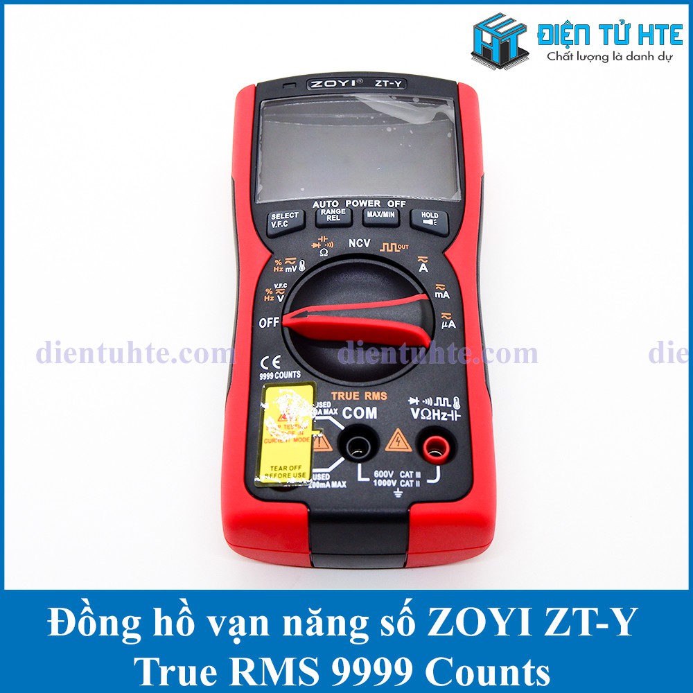 Đồng hồ vạn năng số ZOYI ZT-Y chính hãng True RMS 9999 counts