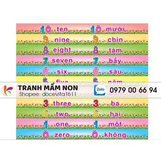 Decal mầm non- trang trí bậc cầu thang