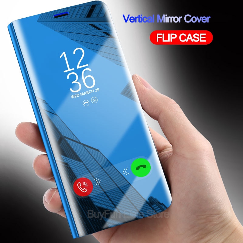 Sony Xperia 5 XZ5 XZ4 XZ3 XZ Xperia 1 Case Cover Smart Mirror Flip Stand Casing