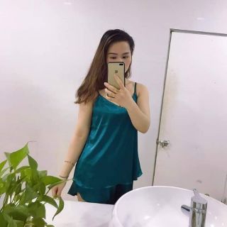 Bộ Ngủ 2 dây lụa mát lịm