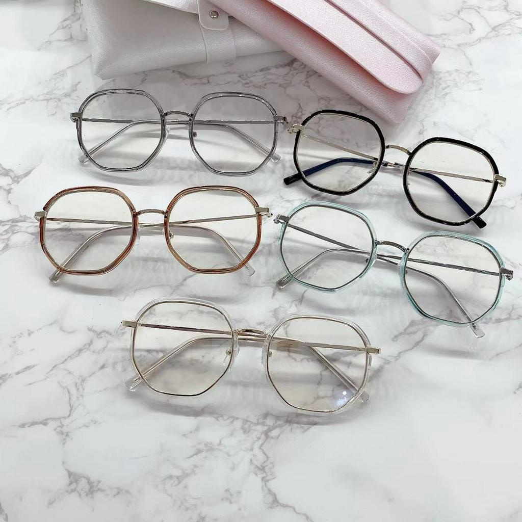 Mắt kính chống bức xạ/ ánh sáng xanh phong cách Hàn Quốc cổ điển thời trang cho nam và nữ