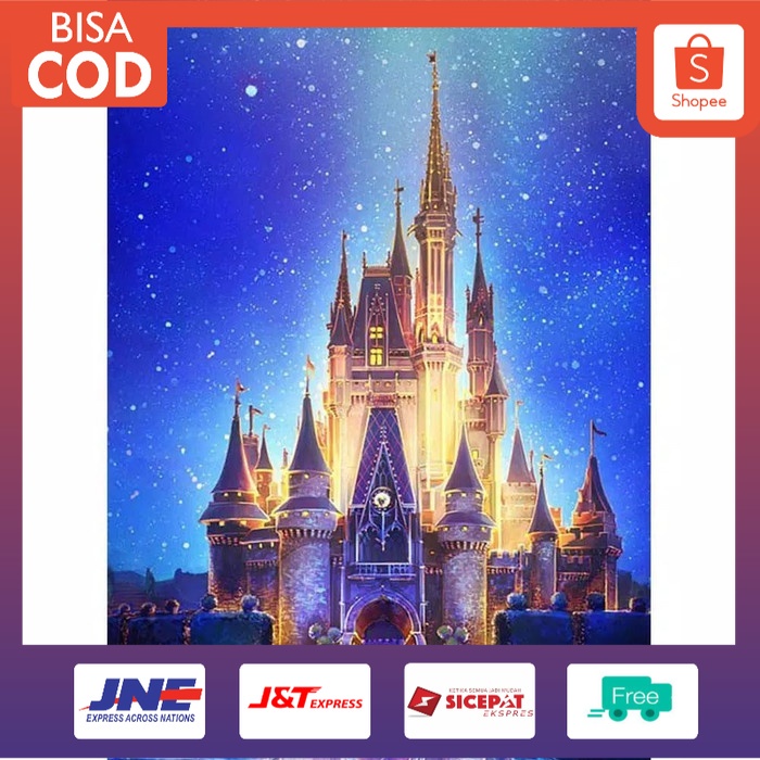 Tranh Đính Đá Kim Cương Toàn Bộ 5D Diy Hình Vẽ Hình Pagoda