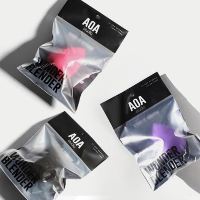 Bông mút tán kem nền Beauty blender AOA có bill