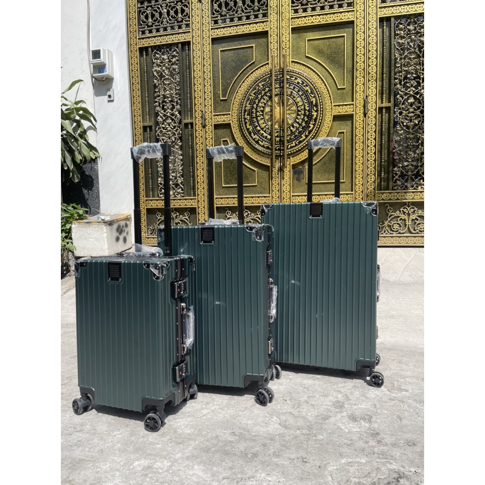 Vali kéo du lịch SIZE 24 KHUNG NHÔM CHỐNG BỂ VỠ- CHỐNG RẠCH MÓC- CHỐNG XƯỚC hành lý du lịch xách tay máy bay khóa sập TS