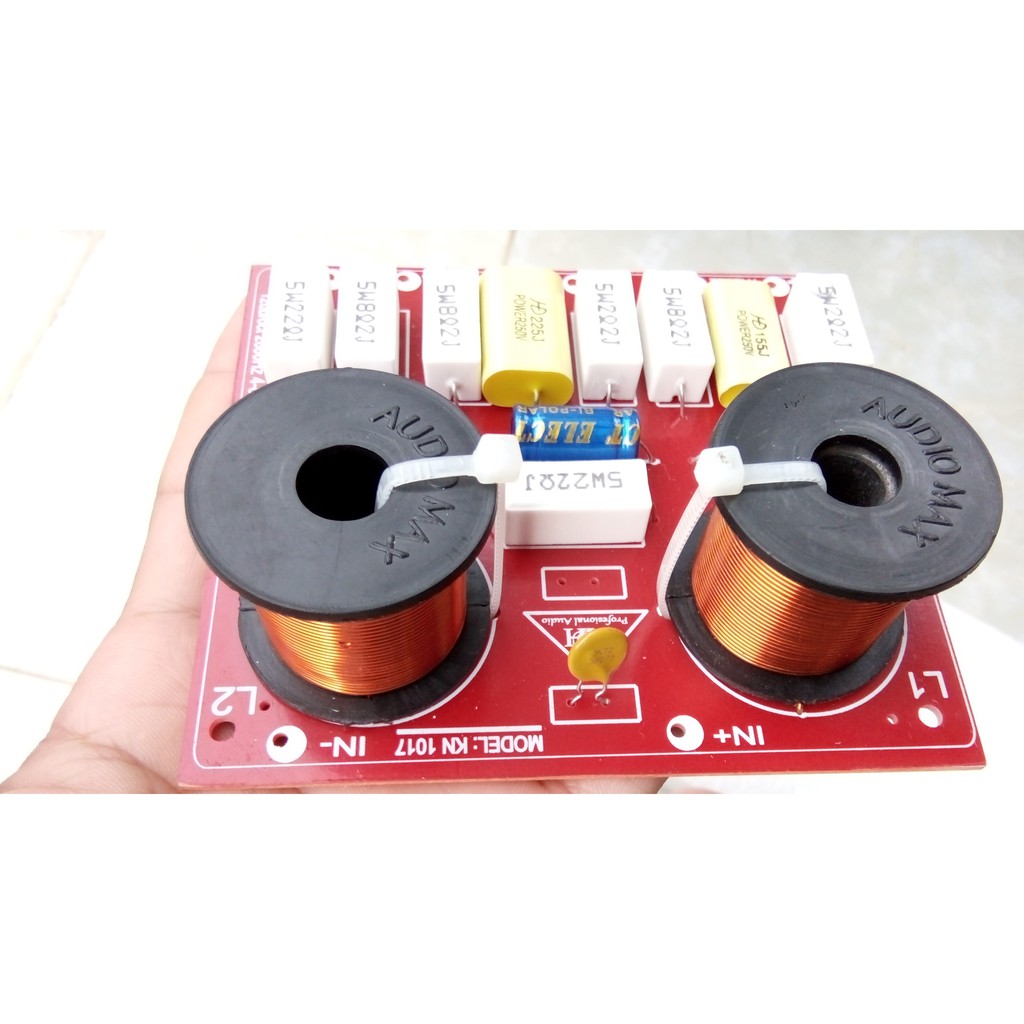 Phân tần 2 bass 2 treble 1 mid - 2 MẠCH