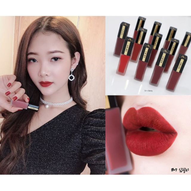 {XẢ KHO SỈ} Sample Son A.Black Artistic Velvet Tint Lux Red by CLIO COSMETICS