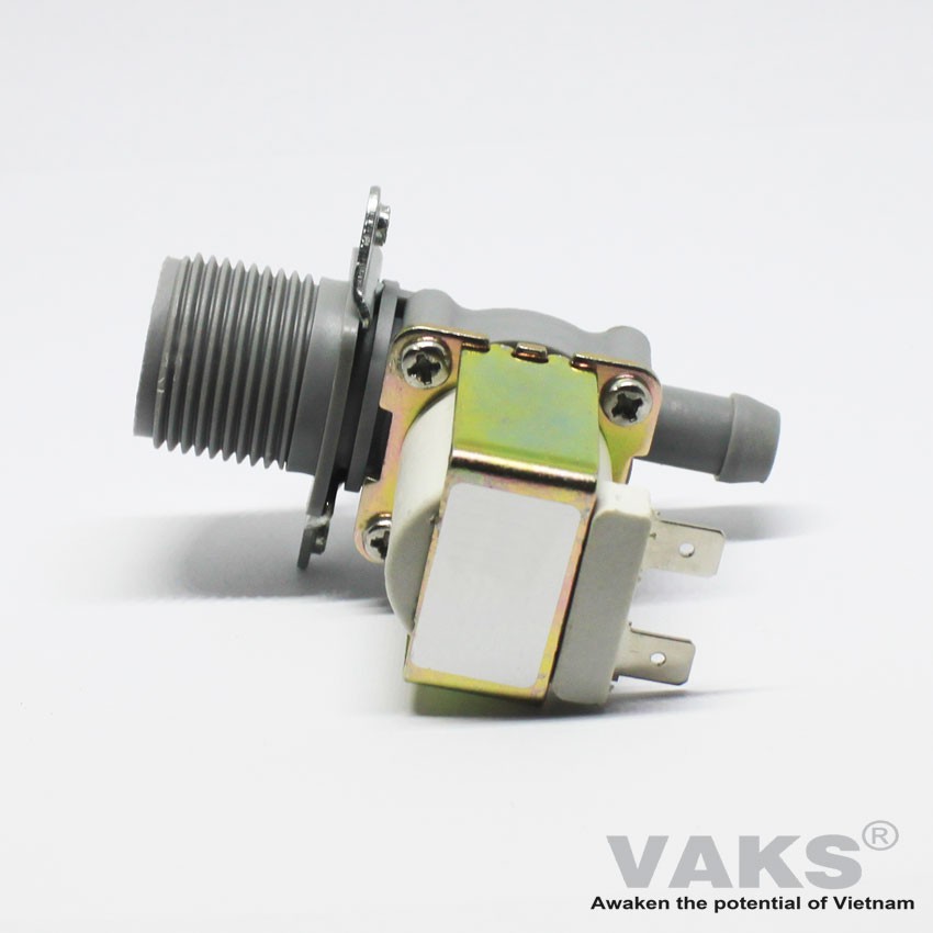 VAN ĐIỆN TỪ Van đầu vào ren 27mm, đầu ra 12mm, 12V DC - Thường Đóng