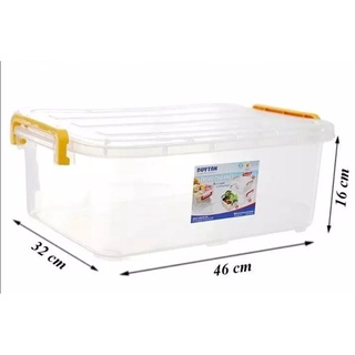 Thùng nhựa Duy Tân đa năng 15l nhựa trong - H116 - Hàng chính hãng