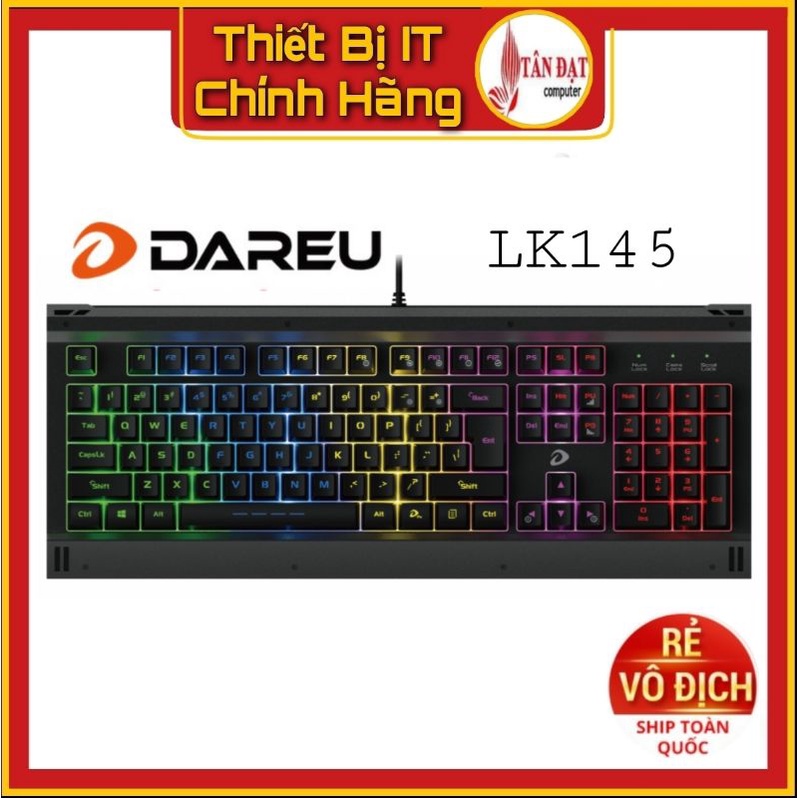 Bàn Phím Gaming DAREU LK145 USB - Bảo Hành Mai Hoàng