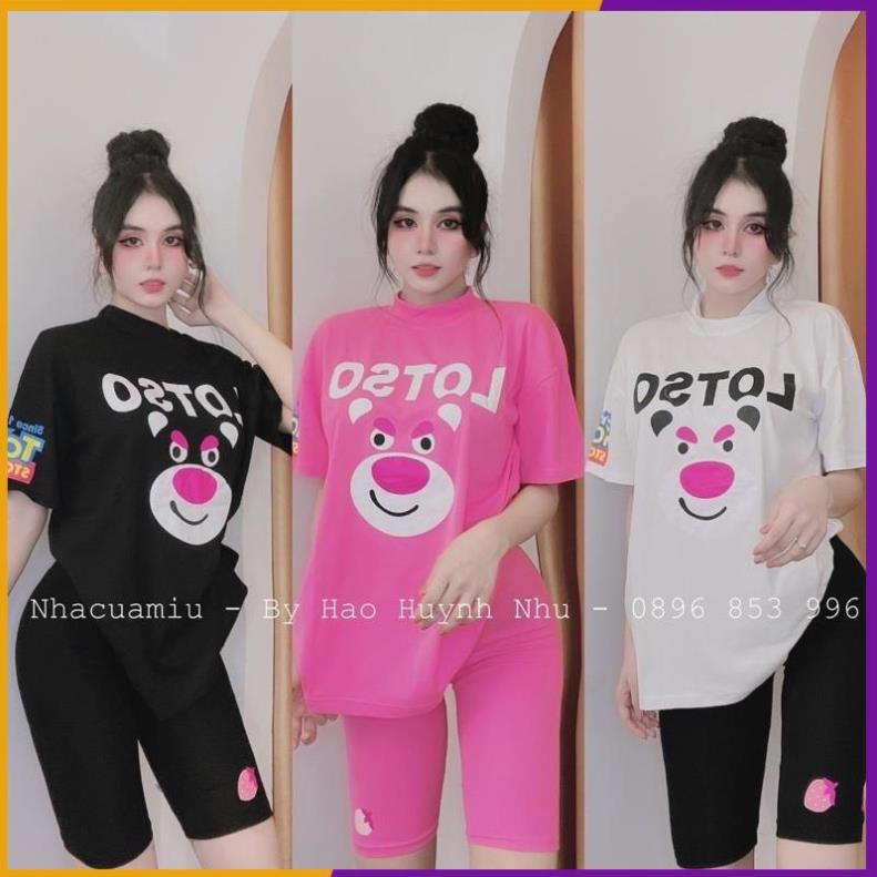 Set áo thun quần legging ngố - CAROTSHOP [Vải Đẹp]