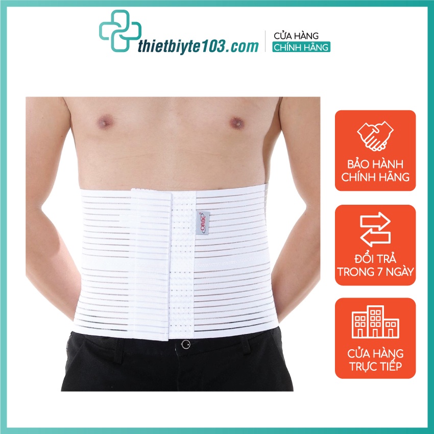 Đai Hỗ Trợ Cơ Bụng ORBE H1 - Giúp Nẹp Bụng Chảy Sệ, Giúp Săn Chắc Vùng Bụng, Sau Phẫu Thuật Vùng Bụng