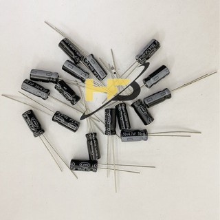 Set 50 Con Tụ Hóa LSHC 4.7UF 50V 5X11mm, Tụ Điện Phân Cực Loại Tốt