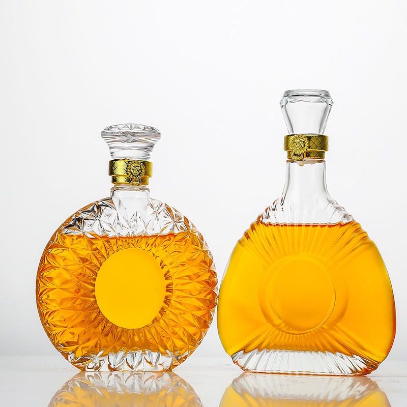 CHAI THỦY TINH XO NGÂM ĐỰNG RƯỢU 500ML, CHAI XO TAM GIÁC CAO CẤP