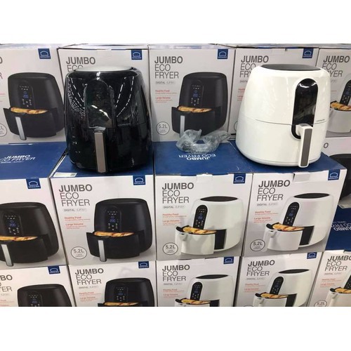 NỒI CHIÊN KHÔNG DẦU ĐIỆN TỬ LOCK&LOCK EJF351BLK (5.2L) (Màu đen)