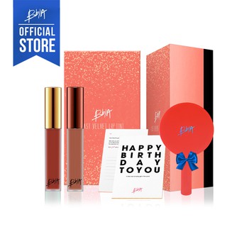 Set 2 Cây Son Kem Lì Bbia Last Velvet Lip Tint - Orange Red Tone (2 Cây X 5g X Hộp X Sticker) - Limited Edition